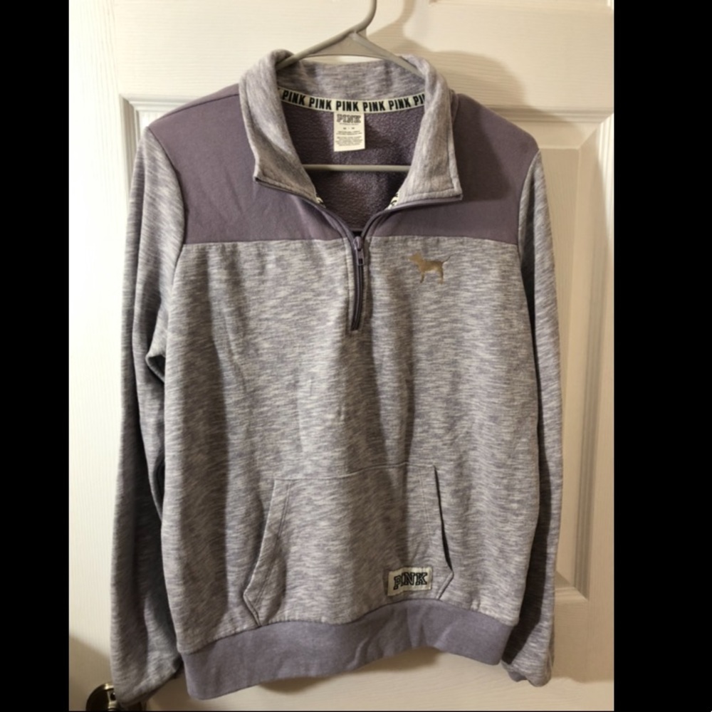 Pink hoodie by Victoria secret